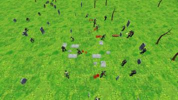 Zombies vs Humans - Epic Battle Simulator capture d'écran 2