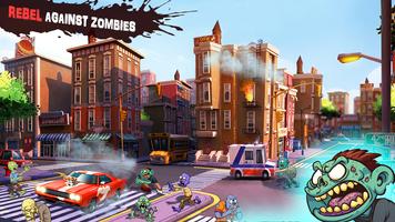 Zombie Rush Car Killer Derby:Drift Zombie Survival Affiche