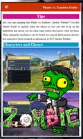 Guide for Plants Vs. Zombies poster