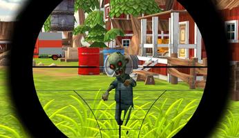 Zombie Town Sniper Shoot Game capture d'écran 1