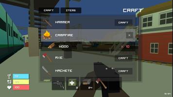 Zombietopia: City Craft Survival capture d'écran 2