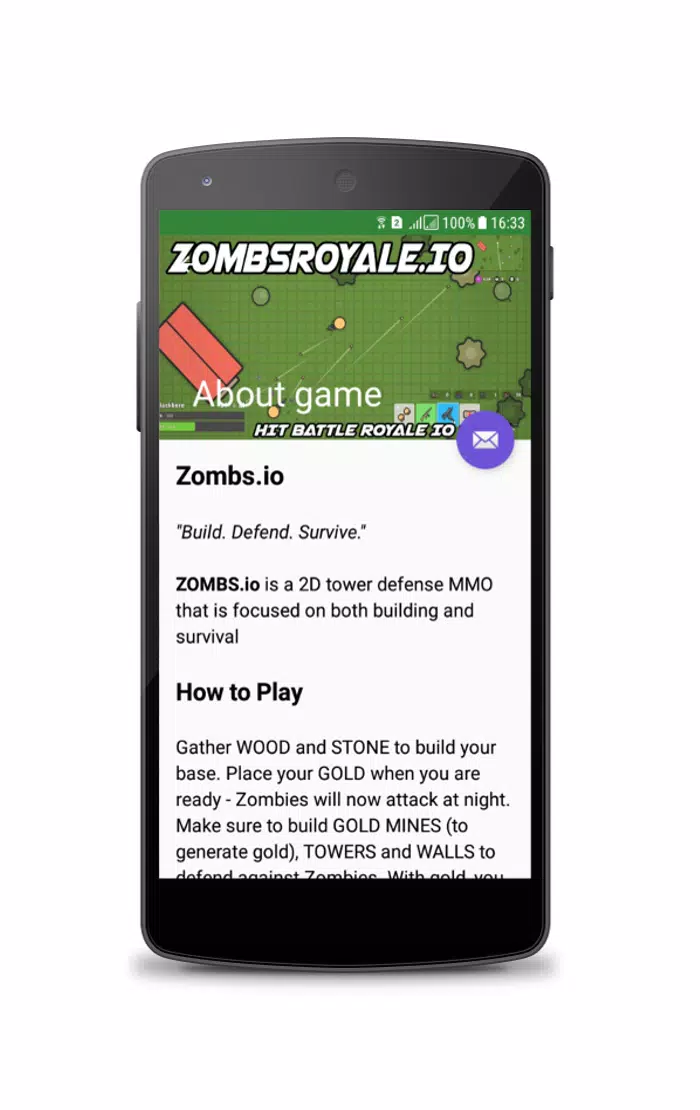 ZOMBS.io, Build. Defend. Survive.