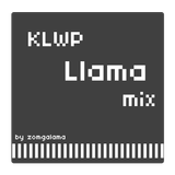 KLWP Llama Mix Zeichen