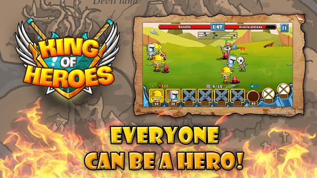 King of Heroes 1.0.1 APK + Мод (Бесконечные деньги) за Android