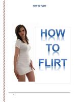 How to Flirt Poster