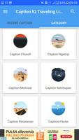 Caption IG Traveling Liburan تصوير الشاشة 1