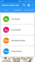 Caption Quotes App screenshot 1
