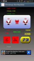 Christmas Slot Machine Free Plakat