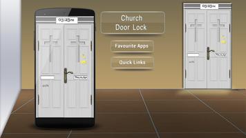 Church Door Lock plakat