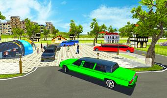 Limousine Taxi Games : Car Driver 3D capture d'écran 2
