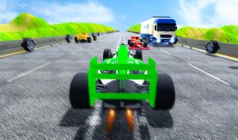 Fast Speed In Car Racing 海报