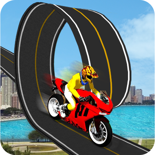 Racing Moto Bike Stunt : Impossible Track