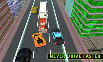 Traffic Car Racing 3D Affiche