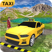 Verrückt Taxi Gelb Taxi