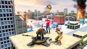 Commando Air Shooter in Mafia City screenshot 2