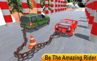 Chained Cars Impossible Race capture d'écran 1