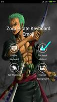 Zoro Pirate Keyboard Emoji capture d'écran 2