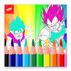 how to color Dragon Go-ku Ball icono