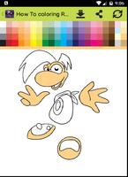 How To Coloring Rayman poster