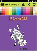 How To Coloring Rayman screenshot 2