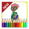 How to color Titan Kid APK