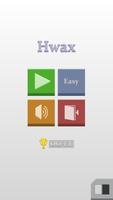 Hwax – tap color! poster
