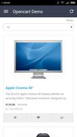 OpenCart Shopping Cart App تصوير الشاشة 1