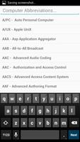 Computer Abbreviations capture d'écran 1