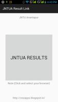 JNTUA Results Link capture d'écran 1