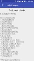 List of Banks capture d'écran 2