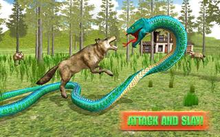 Anaconda Simulator 3D-poster