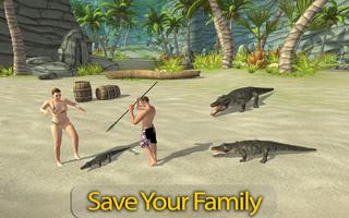 Crocodile Family Simulator 2017 海報