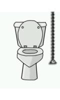Toilet Flush Affiche