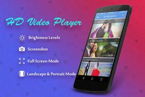 HD Video Player Affiche