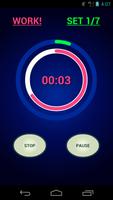 HIIT Interval timer Tabata Running Workout 2017 Screenshot 1