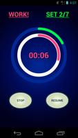 HIIT Interval timer Tabata Running Workout 2017 Screenshot 3