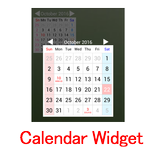 カレンダー ウィジェット Calendar Widget