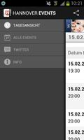 HANOVER EVENTS › Eventguide screenshot 1