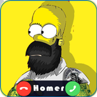 Amazing Homer fake call for the simpsons simulator icon