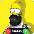 Amazing Homer fake call for the simpsons simulator-icoon