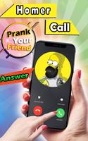 Amazing Homer fake call for the simpsons simulator ảnh chụp màn hình 1