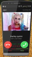 Calling From Ugly Harley Quinn Affiche