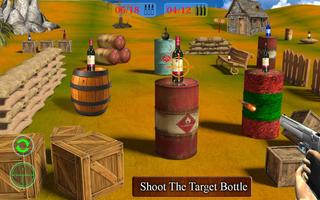 ahli 3d botol menembak permainan: botol penembakan screenshot 2