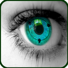 Real Sharingan Eye Lens Zeichen