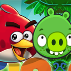 angry bad birds piggies lock wallpapers icône