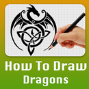 How to Draw Dragon Sktech Step by Step APK