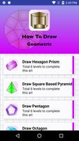 How to Draw Geometric Shapes Poster
