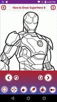 How to draw superheros 2017 스크린샷 2