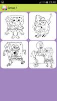 Coloring Book For Spongebobing 스크린샷 1