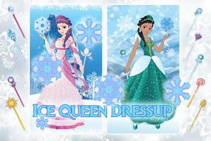 Frozen Reine Fashion Dressup capture d'écran 1